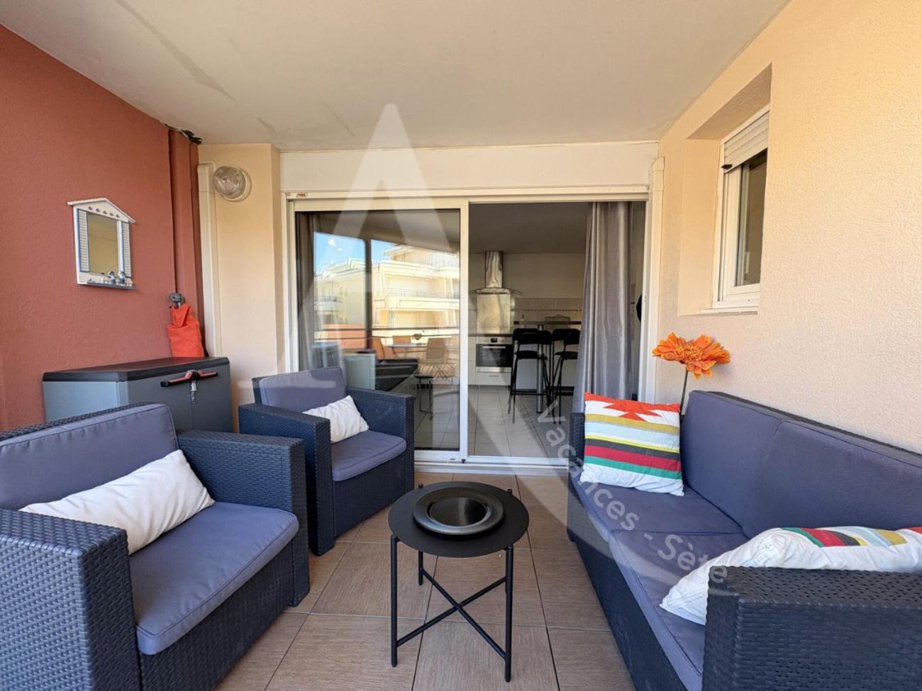 4 Pers, 1 Chambre, Plages Et Commerces A Pied Sete Bagian luar foto
