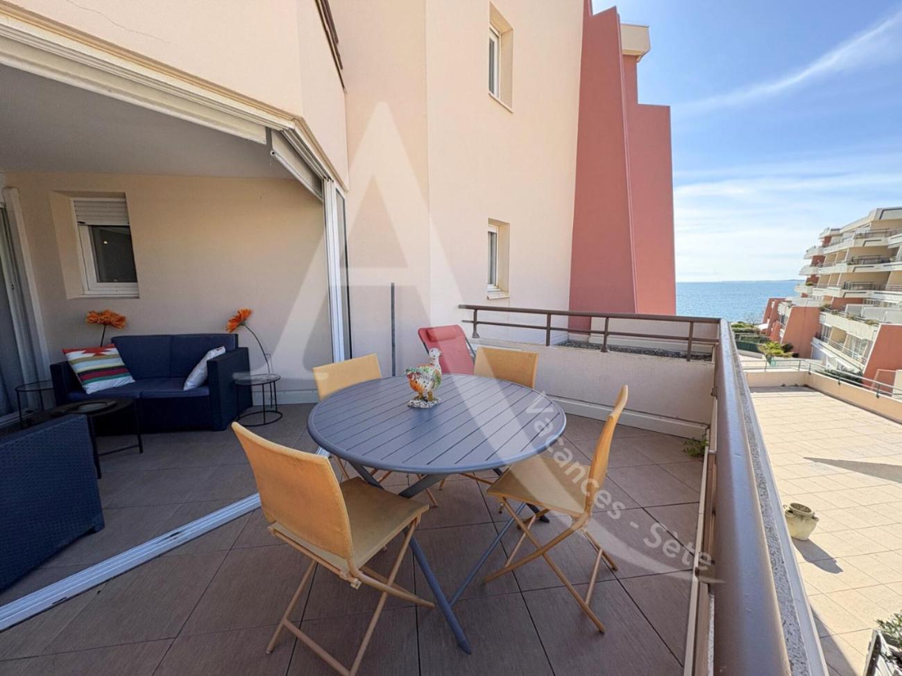 4 Pers, 1 Chambre, Plages Et Commerces A Pied Sete Bagian luar foto